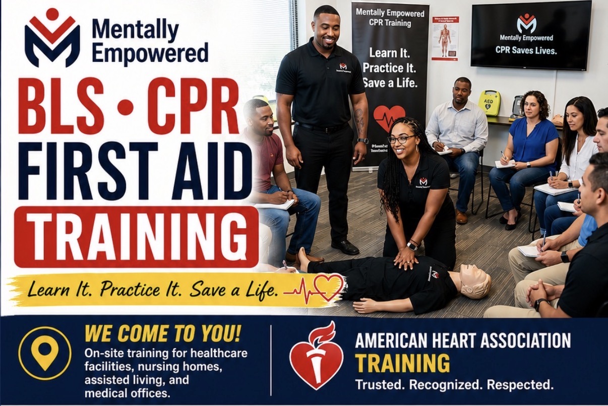 CPR and First Aid classroom training